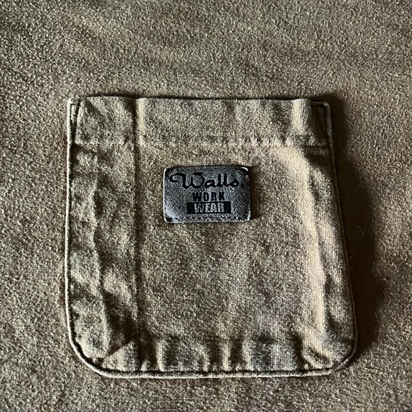 Walls Work Wear Short Sleeve Button Shirt L - Picture 2 of 5